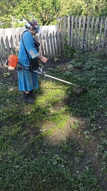 1000030197.mp4. Первый раз в жизни пробую косить.