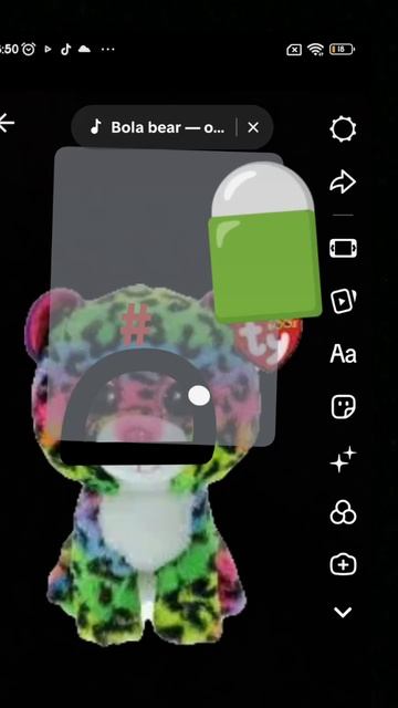 🧸🌈❌🌈⚪🌈✔️