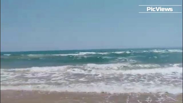 Анапа пляж Витязево сегодня 22 июня 2025. Море, погода в Анапе сейчас. Есть ли мазут на пляжах Анапы