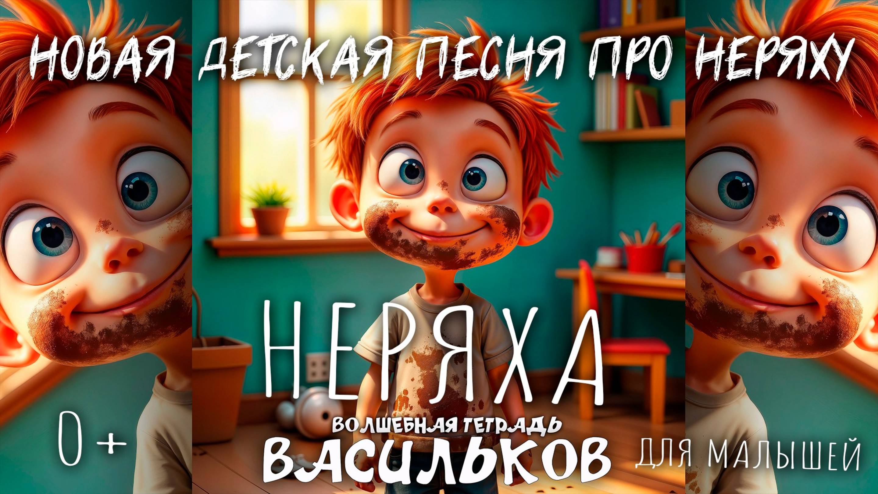 Волшебная тетрадь. "Васильков". Новая детская песня про мальчика-неряху Петю Василькова. Неряха!