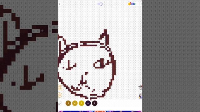 Color number раскрашиваем логотип канала