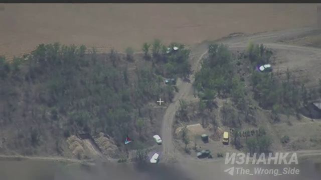 ОК ракетного удара ОТРК "Искандер-М" по полигону ВСУ в районе н.п. Давыдов Брод Херсонской области.