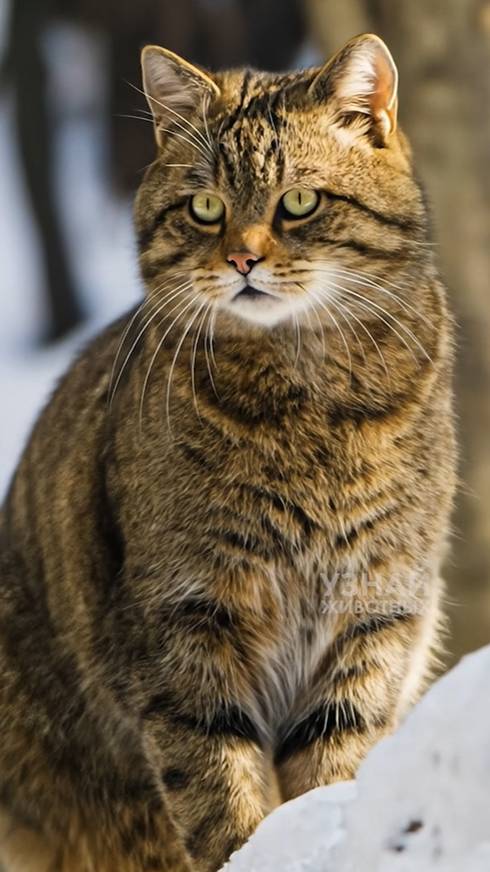 Редкий Лесной Кот!