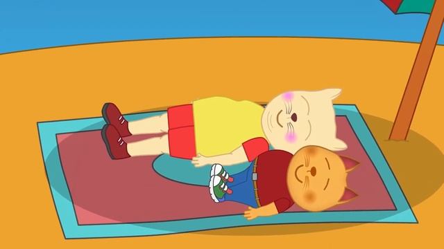 СhibaСat - Once Upon a Beach _ Cartoon for children