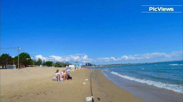 Центральный пляж в Анапе сезон 2025! Люди уже купаются. Море и погода в Анапе сегодня. Анапа сейчас