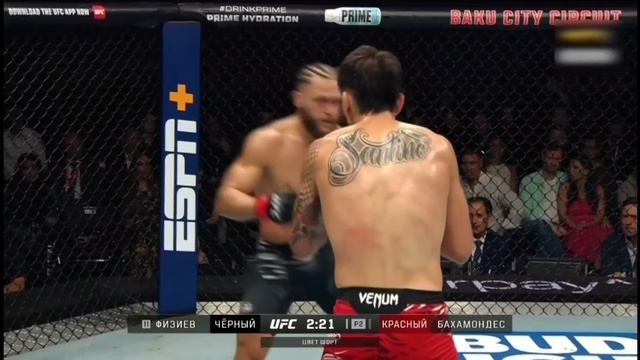 UFCBaku : Рафаэль Физиев VS Игнасио Бахамондес / полный бой