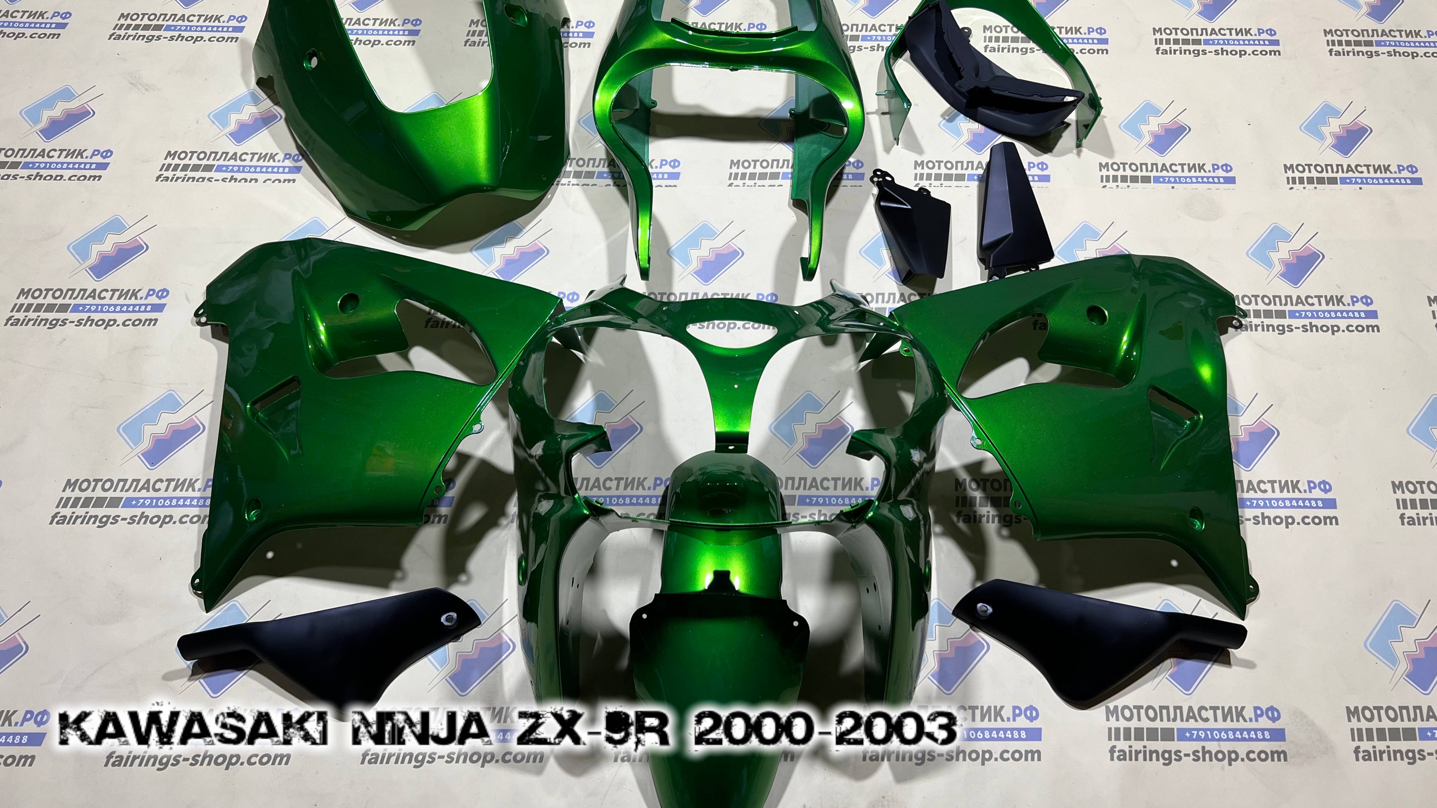 Kawasaki Ninja ZX-9R 2000-2003  ||| мотопластик.рф