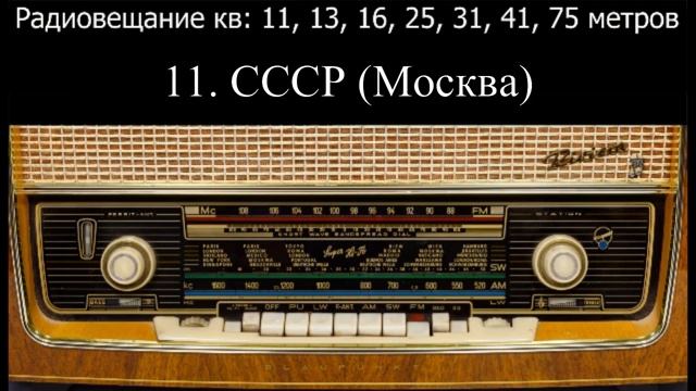 Ностальгические позывные КВ радиостанций