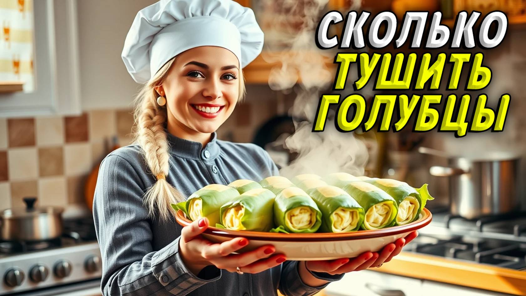 Сколько тушить голубцы
