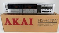 Двойная кассетная дека Akai HX-A451W-Япония-1986-год