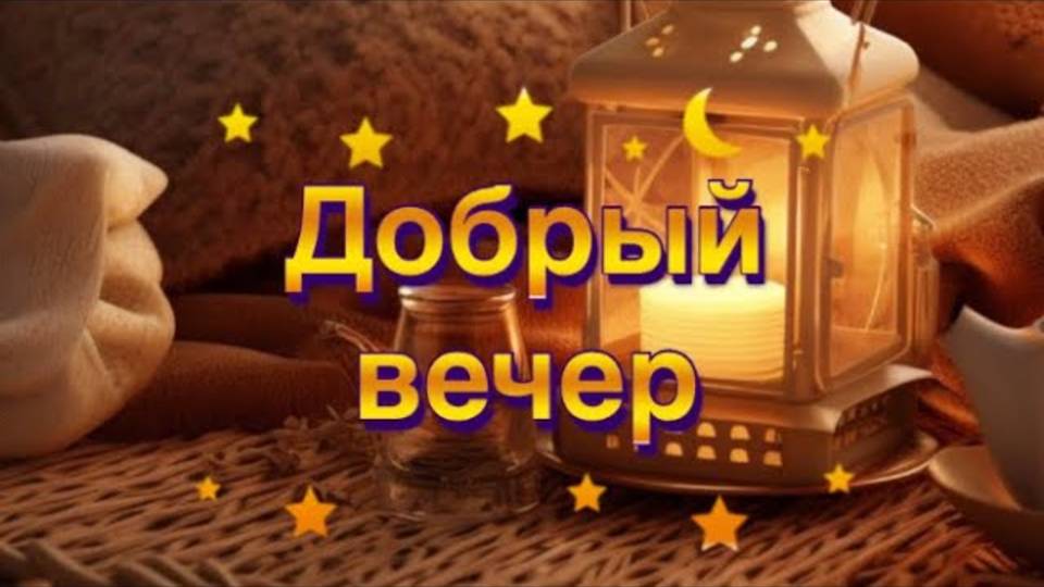 Добрый осенний вечер!