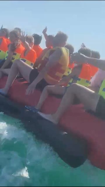 Водный буксируемый аттракцион Дубль-банан Бык от компании Планета Вода #планетавода
