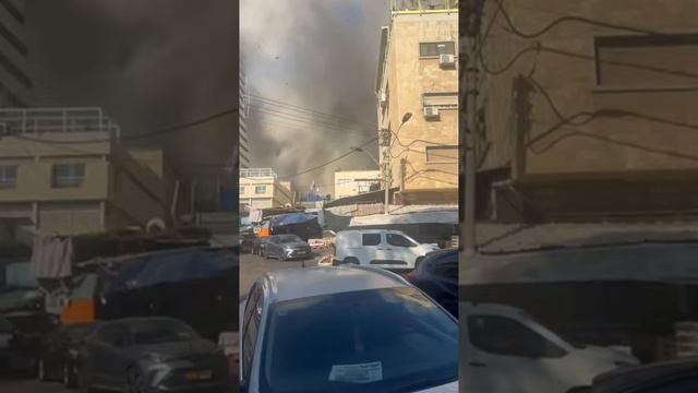 Тель-Авив и Хайфа после волны иранских ударов.