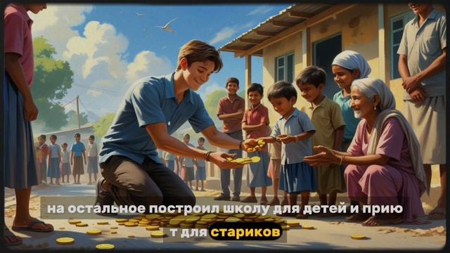 Притча, которая изменит твоё отношение к деньгам.