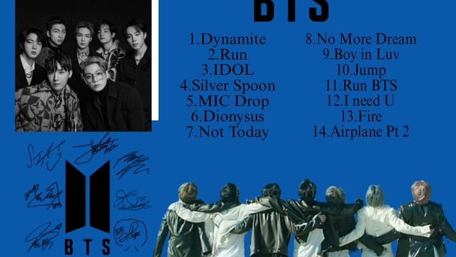 BTS playlist
