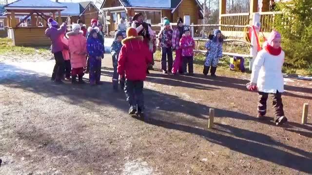 МАСЛЕНИЦА в деревне ШУВАЛОВКА в Стрельне