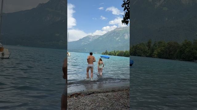 Швейцария в сердечке🥰🇨🇭#морозовы #путешествие #trip #switzerland