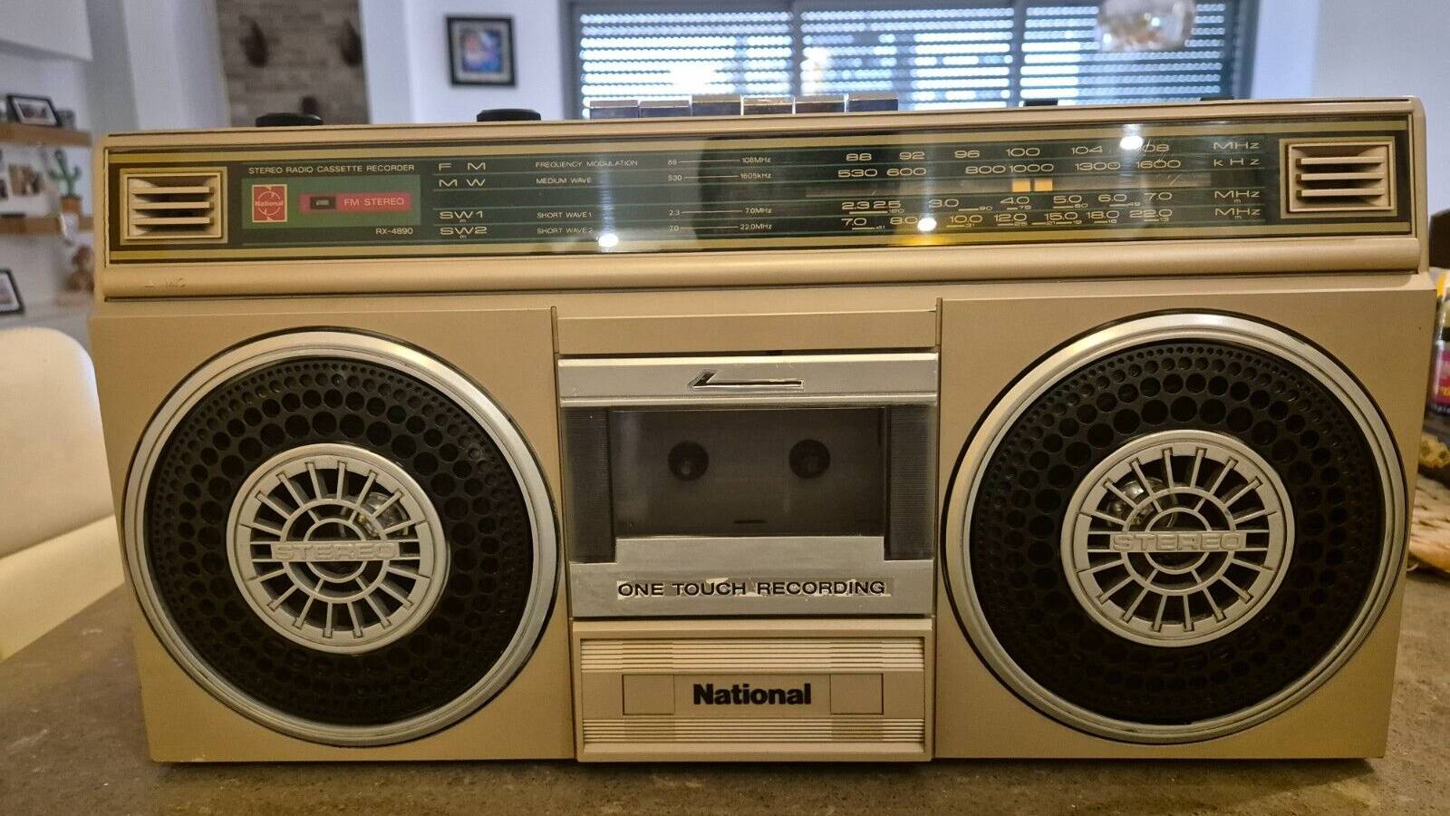 Стереомагнитофон кассетный NATIONAL RX-4890-Япония-1978-1980-год