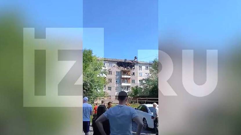 Опубликованы кадры с места взрыва газа в жилом доме в Свердловской области