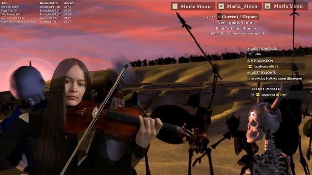 🎻 Necropolis Theme (HoMM 3) — Кавер на скрипке | Paul Anthony Romero ⚔️