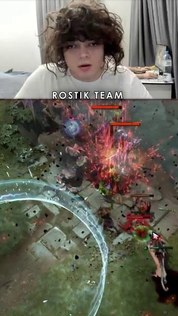 РОСТИК НЕ ОЖИДАЛ старого ТЕЧИСА #dota2 #дота2