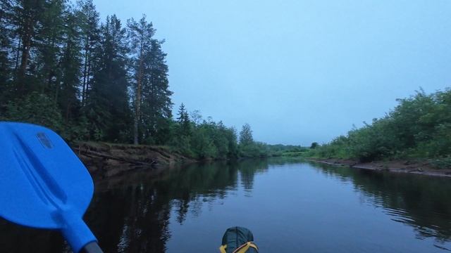 Сплав по реке Спесь ( покидаю стоянку )