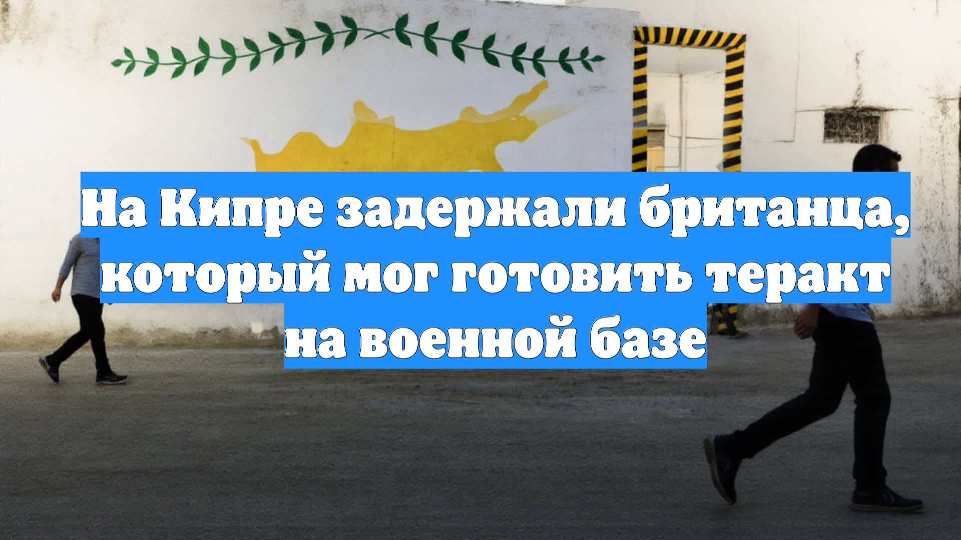 На Кипре задержали британца, который мог готовить теракт на военной базе