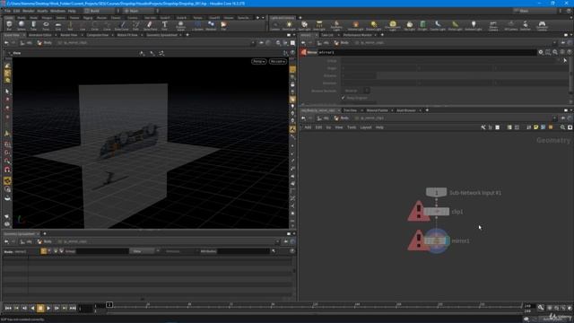 5. Creating a Mirror and Clip HDA