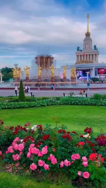 Розы на ВДНХ