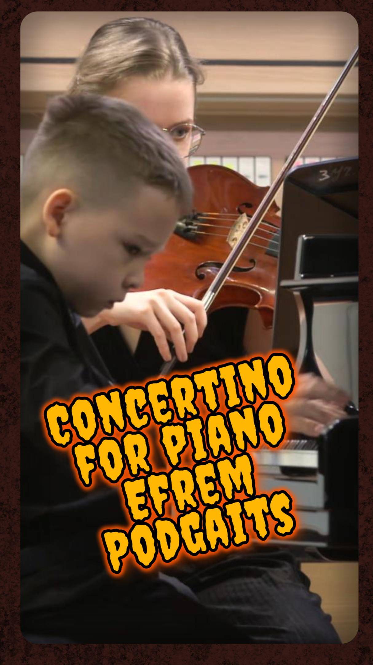 Concertino for piano by Efrem Podgaits