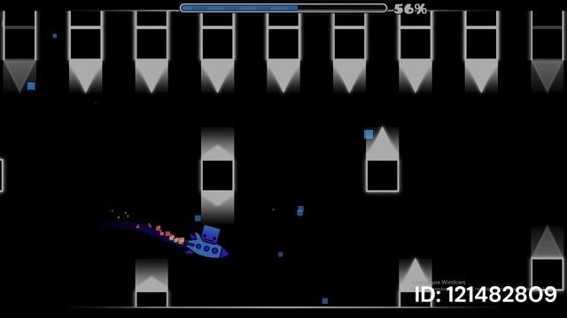 Мой уровень в Geometry Dash