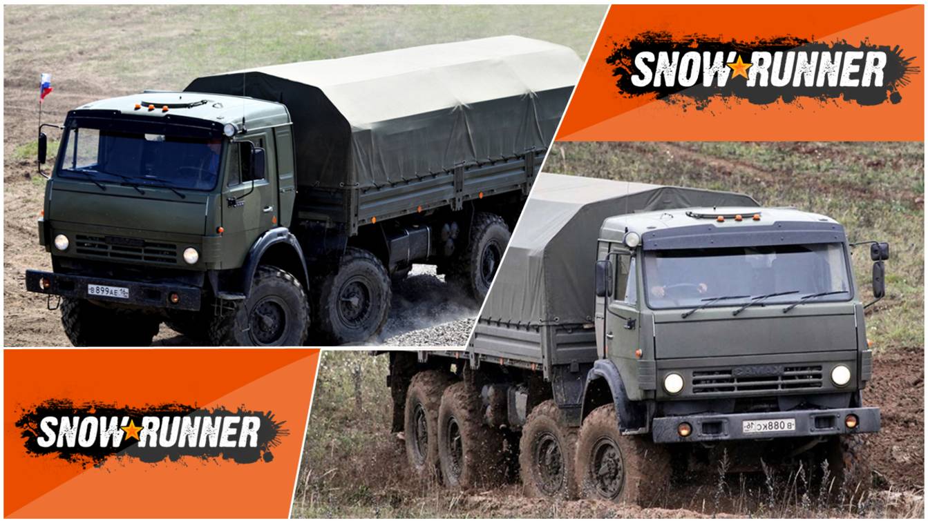 Стрим  по    Snow Runner.