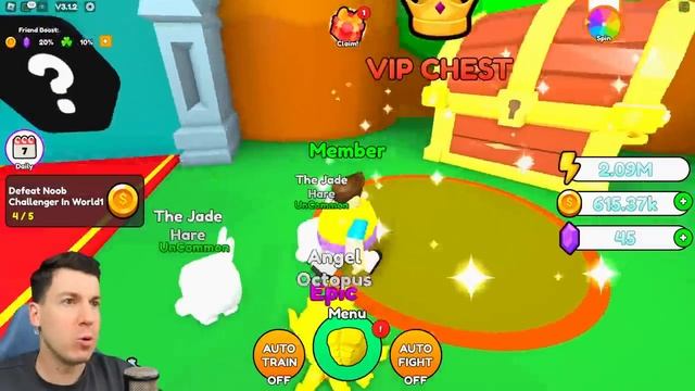 ВЛАДУС ИГРАЕТ -😱 Мой  ГЛУПЫЙ  Друг СТАЛ САМЫМ ТОЛСТЫМ в РОБЛОКС ! Roblox