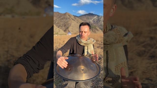 Handpan Sound Healing in Nature -  Emotional Release #handpan #hangdrummusic meditation #ханг