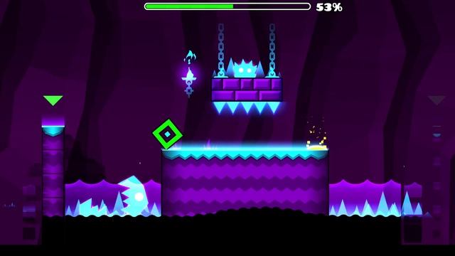 Geometry Dash MELTDOWN passed 100% ALL COINS