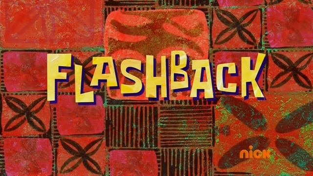 Flashback _ SpongeBob Time Card (мем)