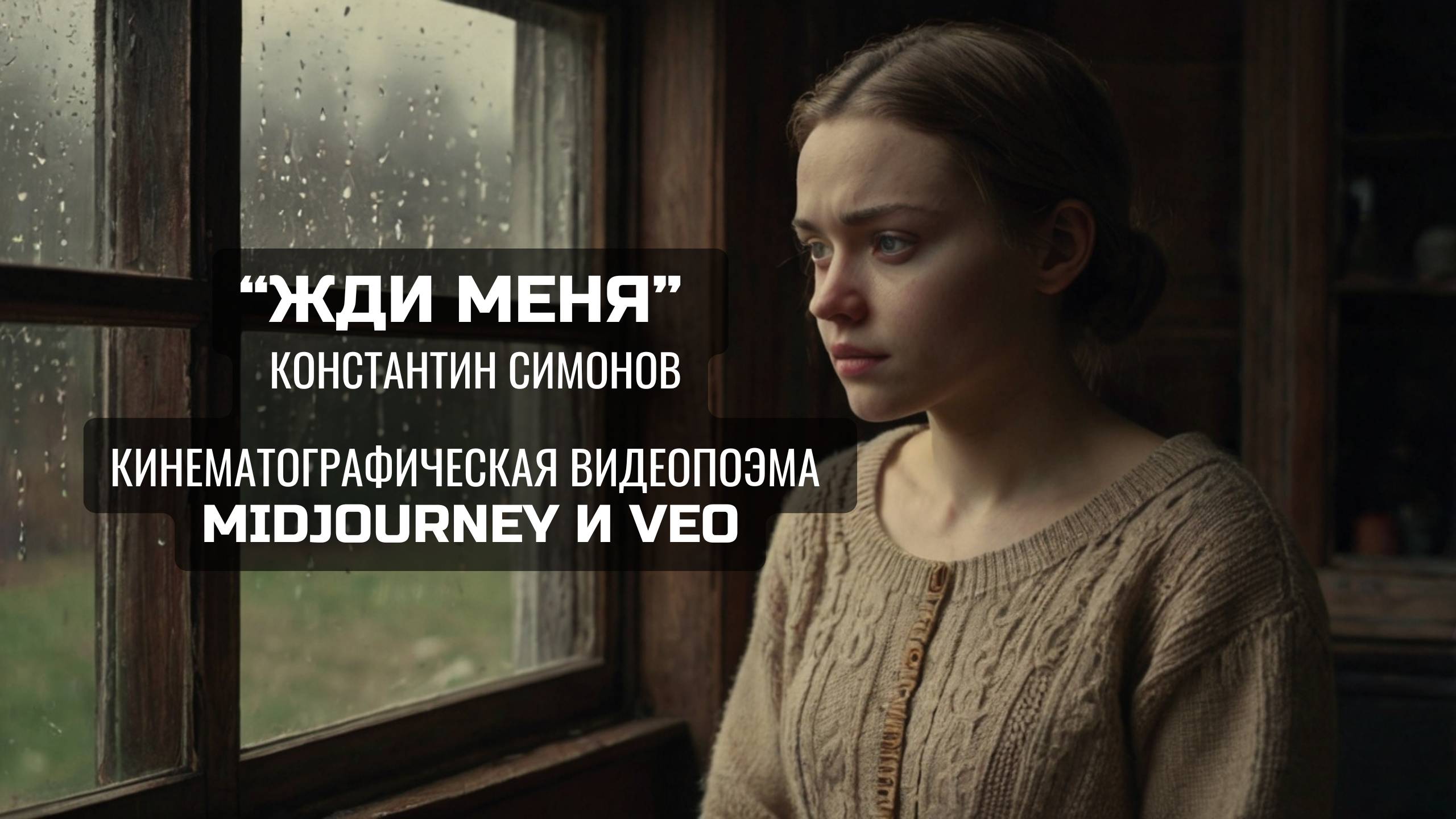 “Жди меня” – Константин Симонов
кинематографическая видеопоэма