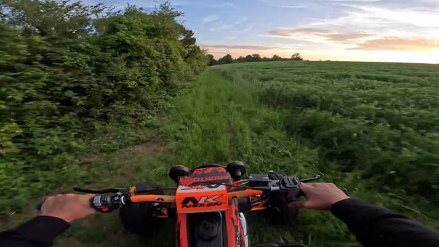 Покатушка на квадрике Yamaha Banshee 350