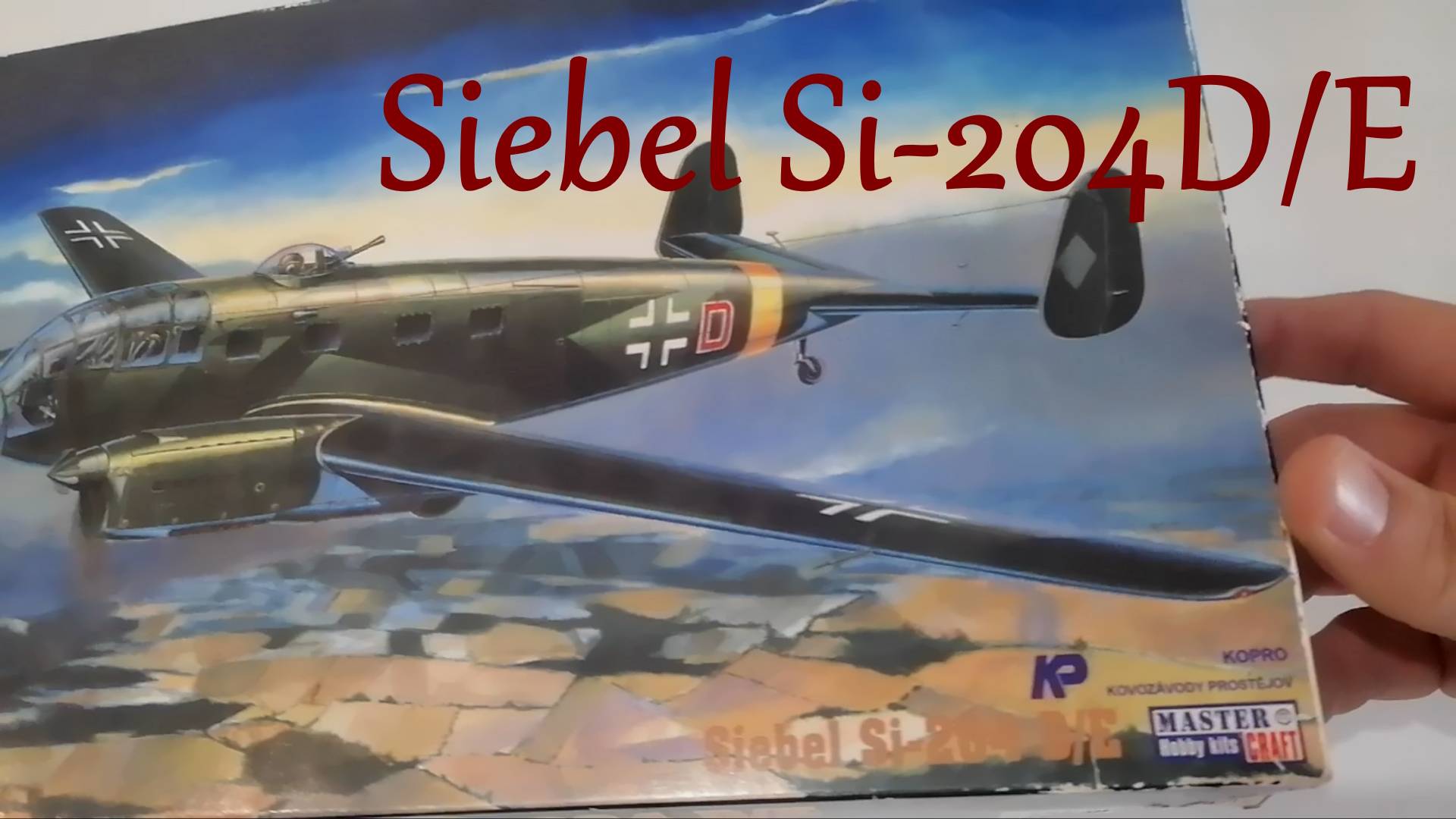 Siebel-204D/E Обзор сборной модели от MASTER CRAFT в масштабе 1/72