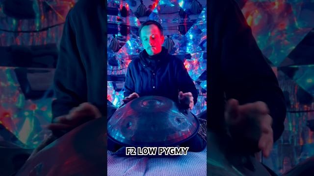 Handpan Improvisation on F2 Low Pygmy in Acoustic Sphere #handpan #soundhealing #hangdrum #ханг