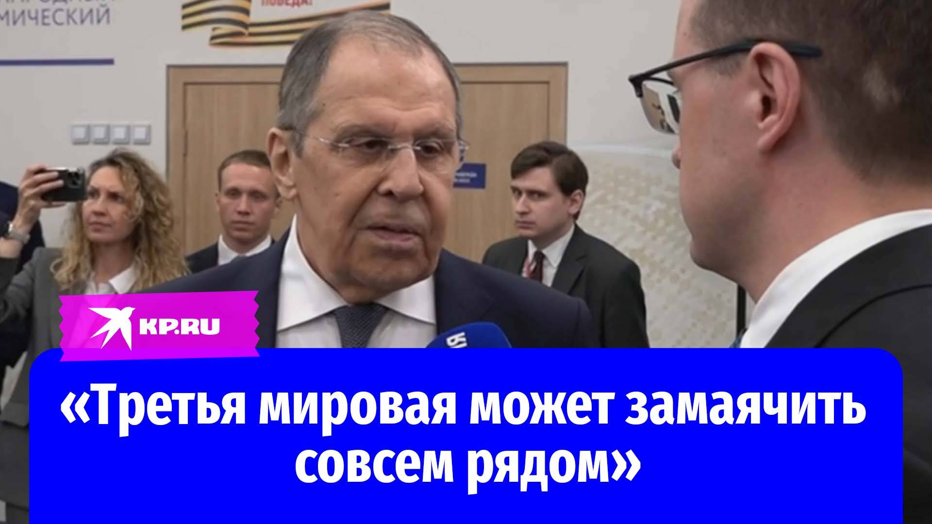 Сергей Лавров о ближневосточном конфликте: удары Израиля по Ирану грозят хаосом