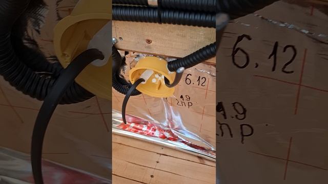 1000027049.mp4 (Собака смотрит на монтаж э/проводки на кухне в доме А-фрейм)
