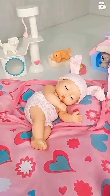 Пупсик с Аксессуарами DIY ИИ#игрушки #diy #doll #baby #metal