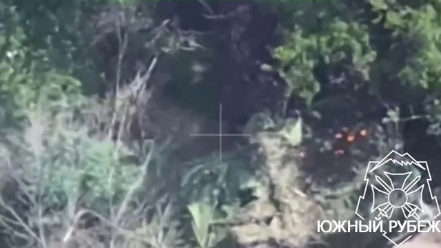 Работа операторов дронов группировки "Юг" по уничтожению ПУ БПЛА ВСУ в районе н.п. Константиновка