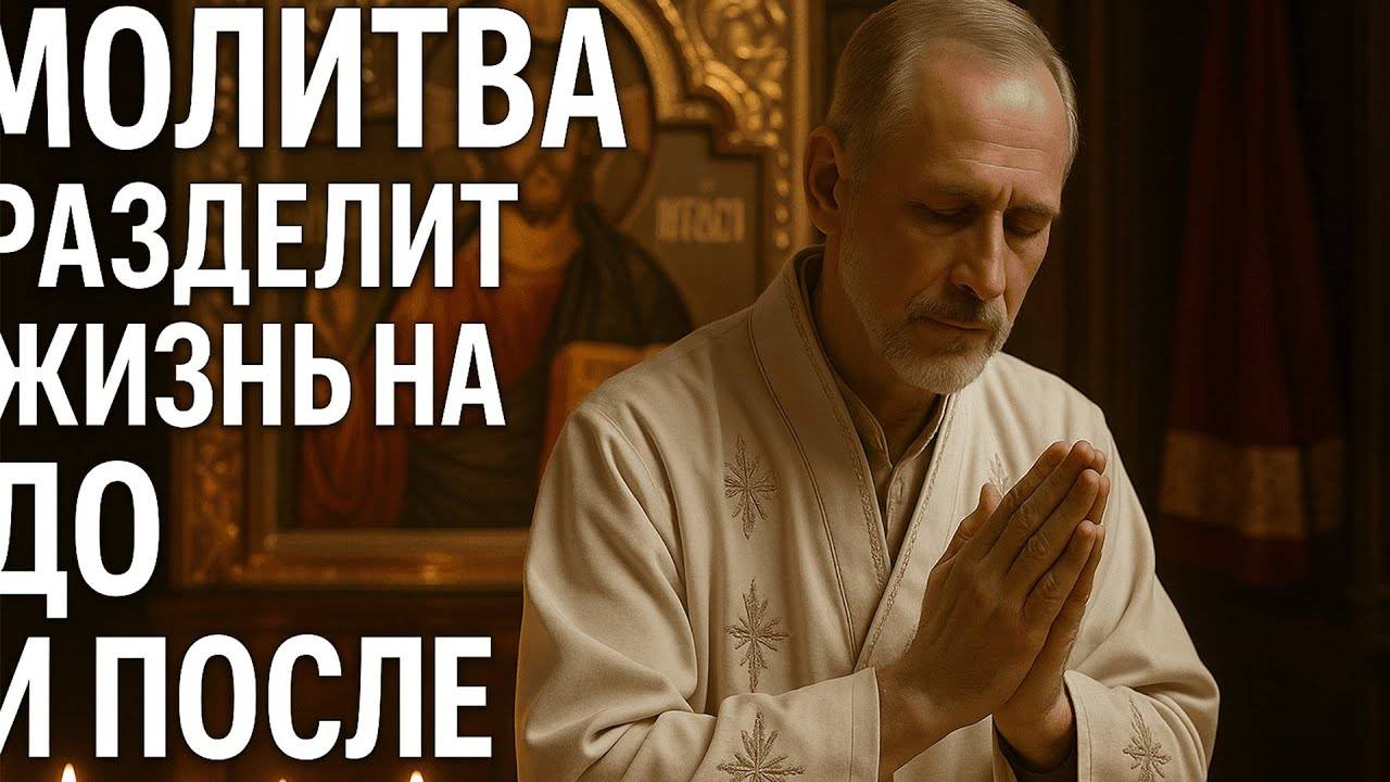 Молитва Разделяющая Жизнь на ДО и ПОСЛЕ!