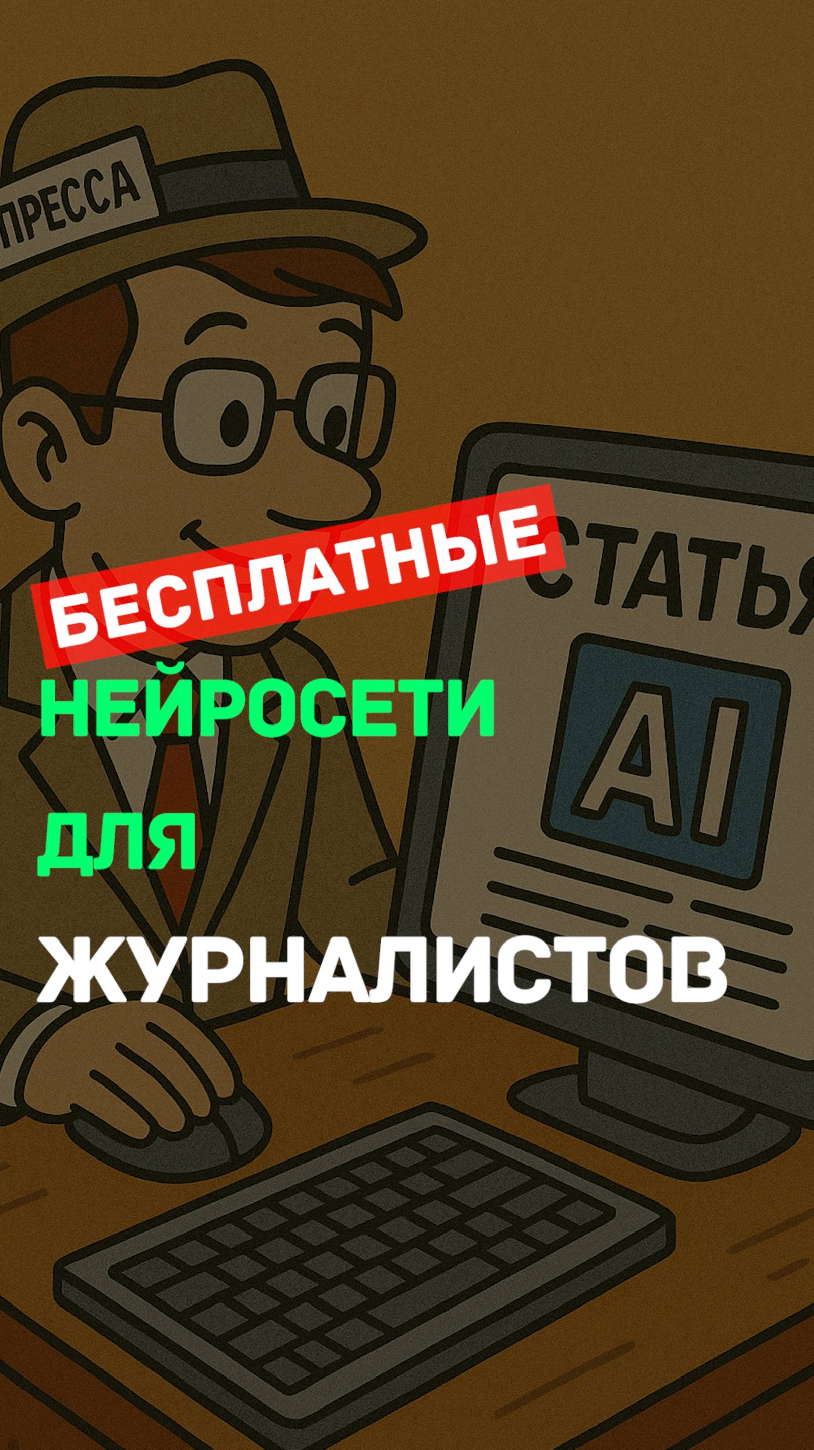 Бесплатные нейросети в журналистике
