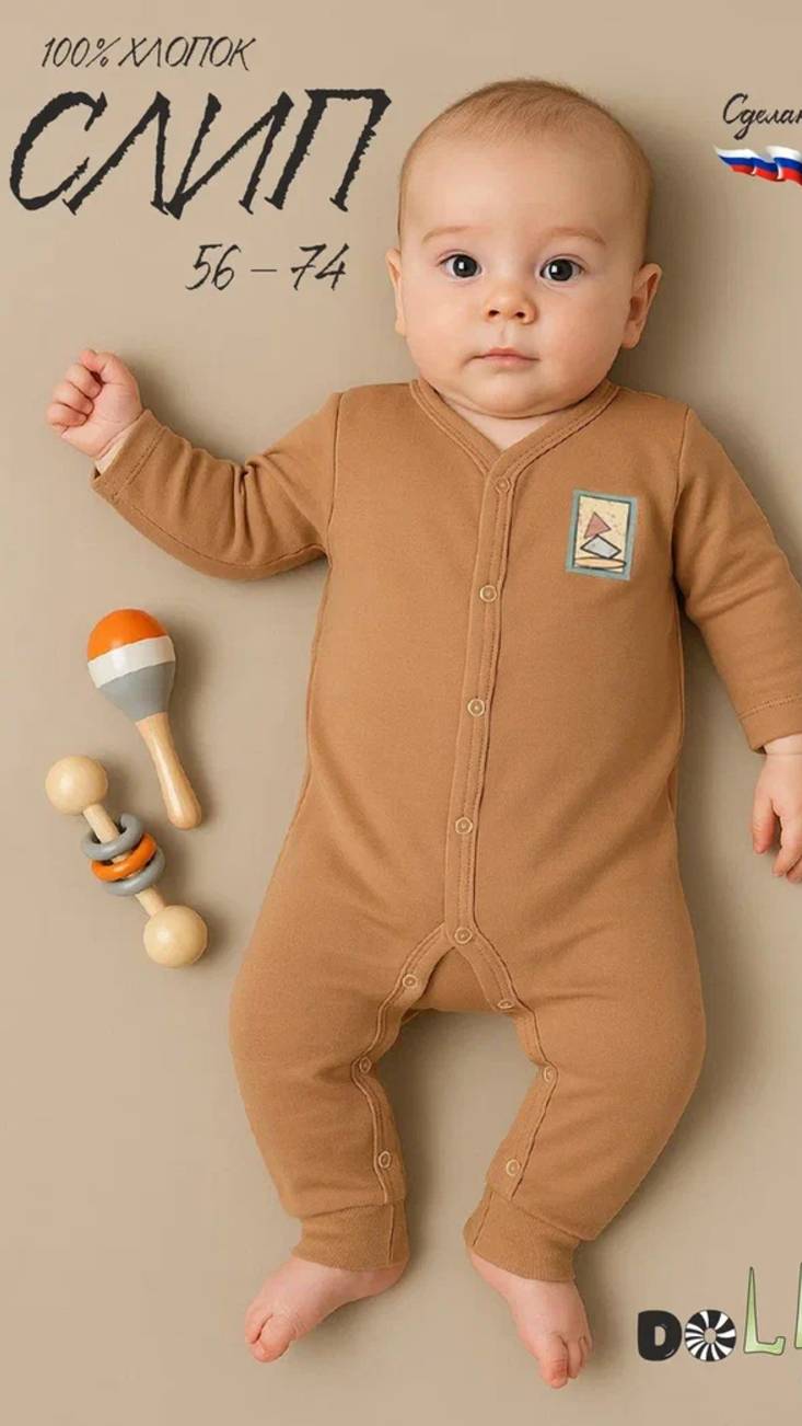 Слипы для малышей , 100% хлопок