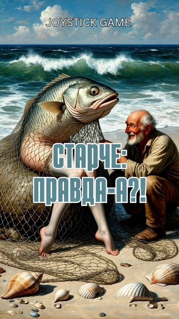 Золотая рыбка, Альтернатива версия сказки, Что сделала экология с рыбкой смотреть ужасы JoyStickGame