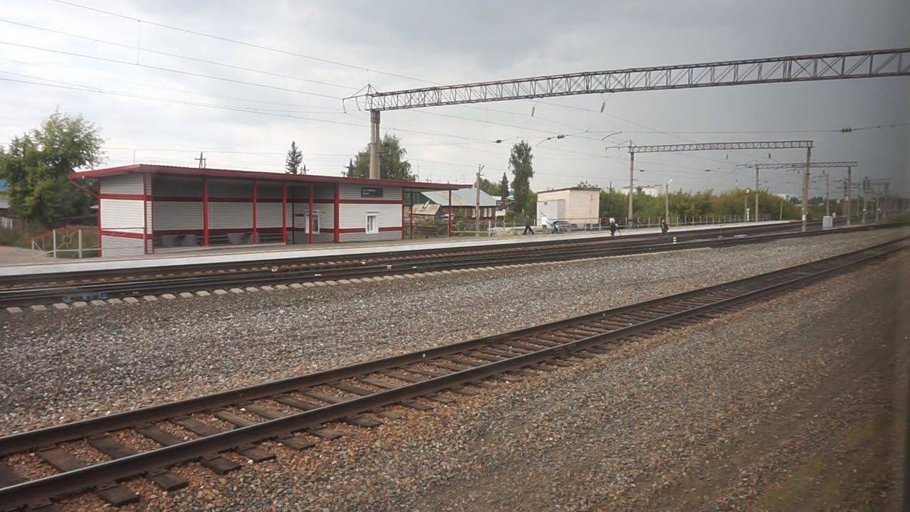 Электропоезд ЭД9М-0034. Покатушки от Развилки до Алтайской.