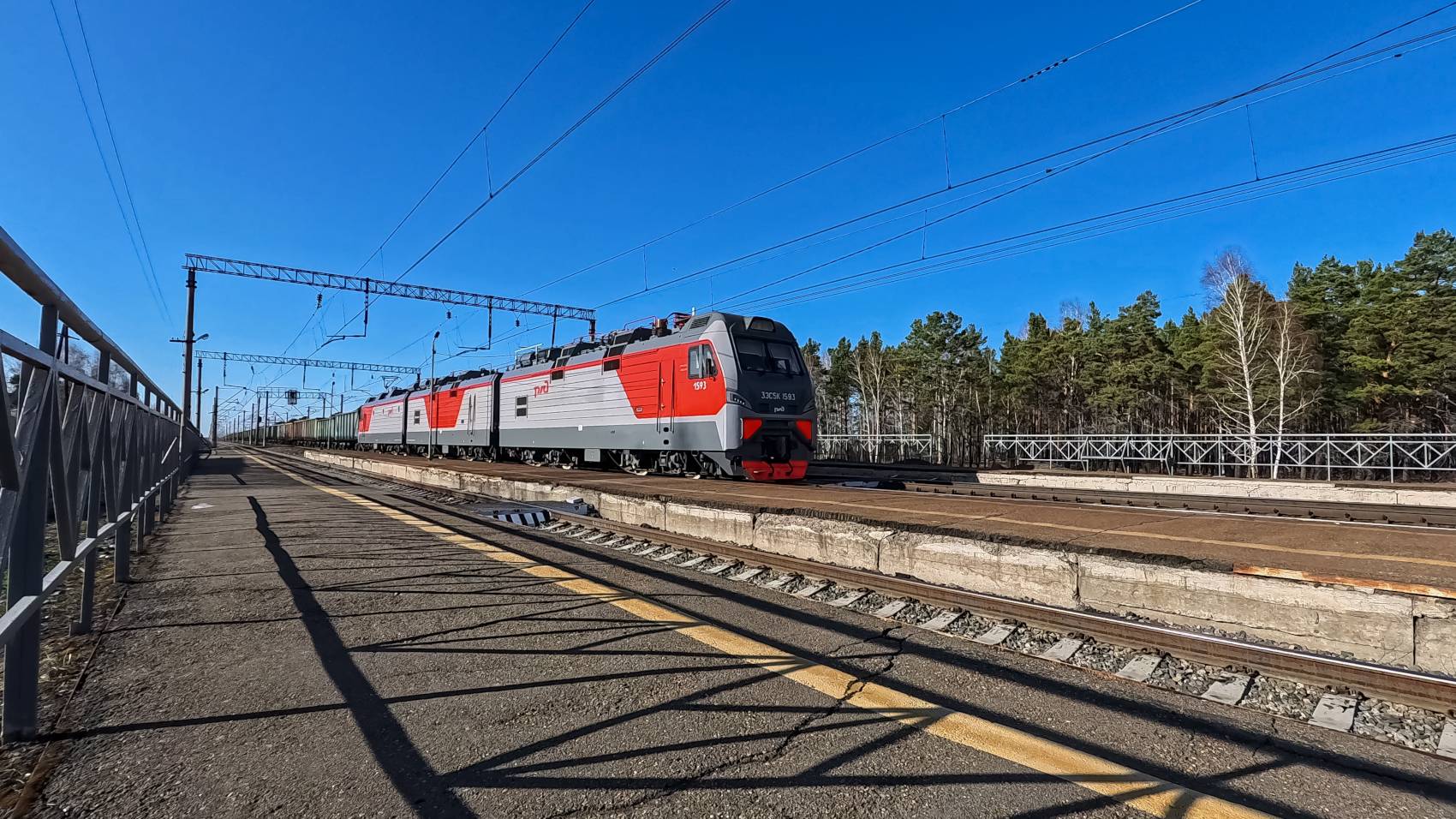 020 3ЭС5К-1593 А КЖД